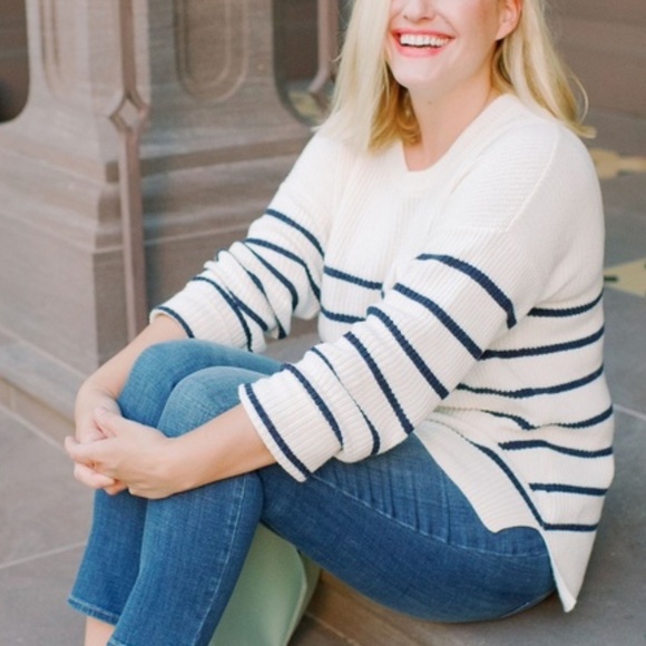 Madewell Sweaters - Madewell Thompson Pocket Pullover Sweater Size XS